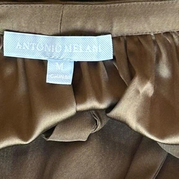 Womens Blouse Size Medium Loose Fit Flowy Renaissance Cottage Peasant Modest - Picture 3 of 6